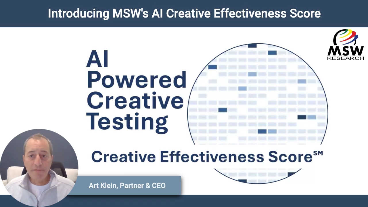 | Video Blog | Introducing MSW’s AI Creative Effectiveness Score