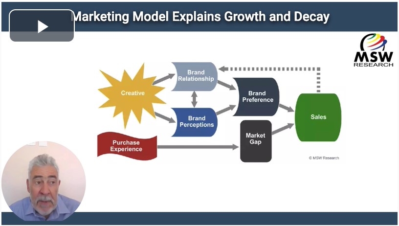 Marketing Model Explains Growth and Decay