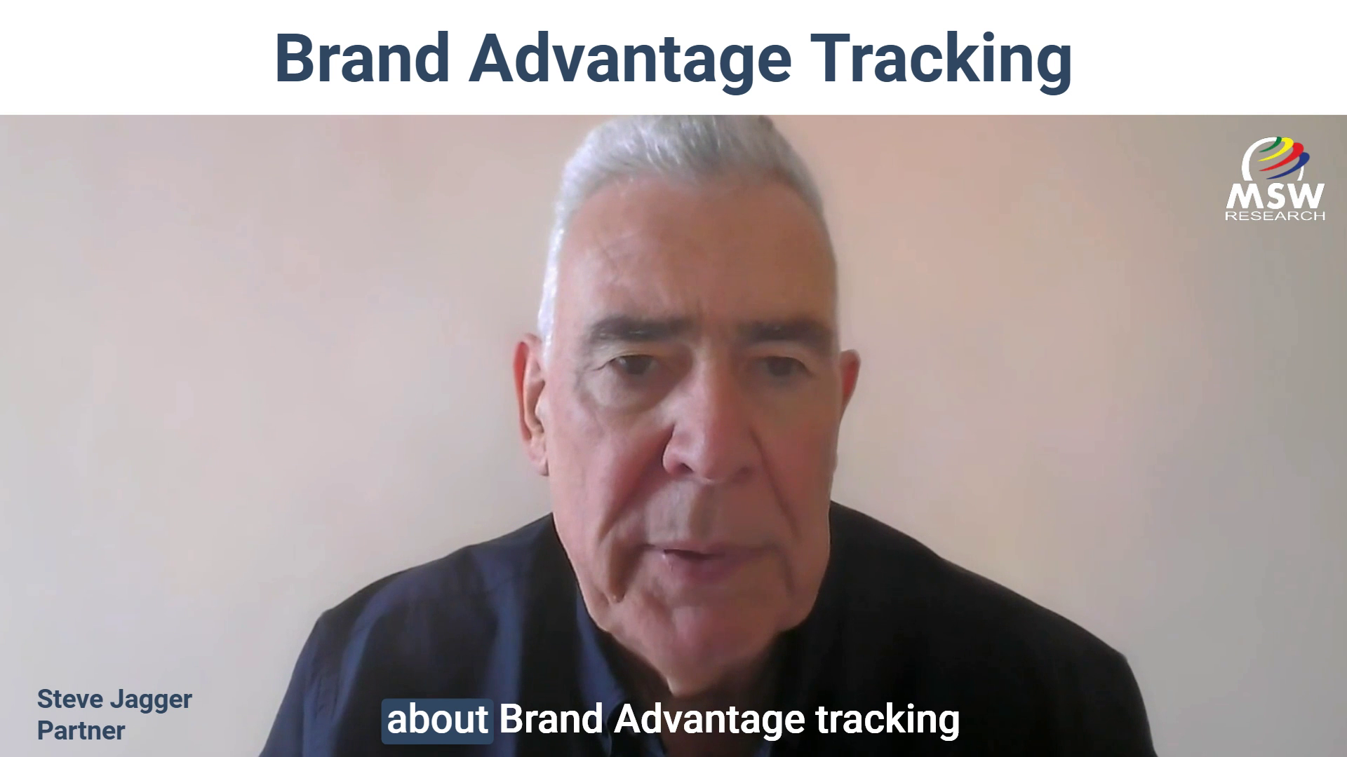 Brand Advantage Tracking