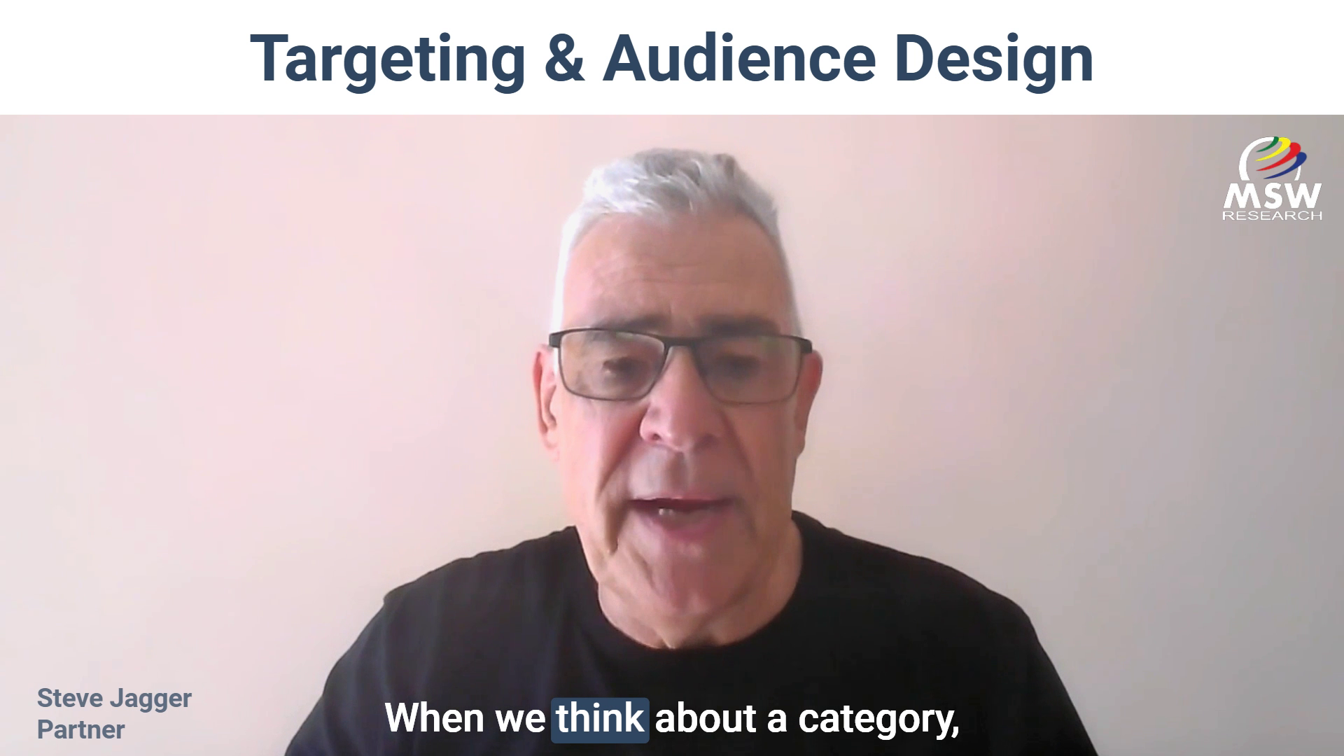 Targeting & Audience Design