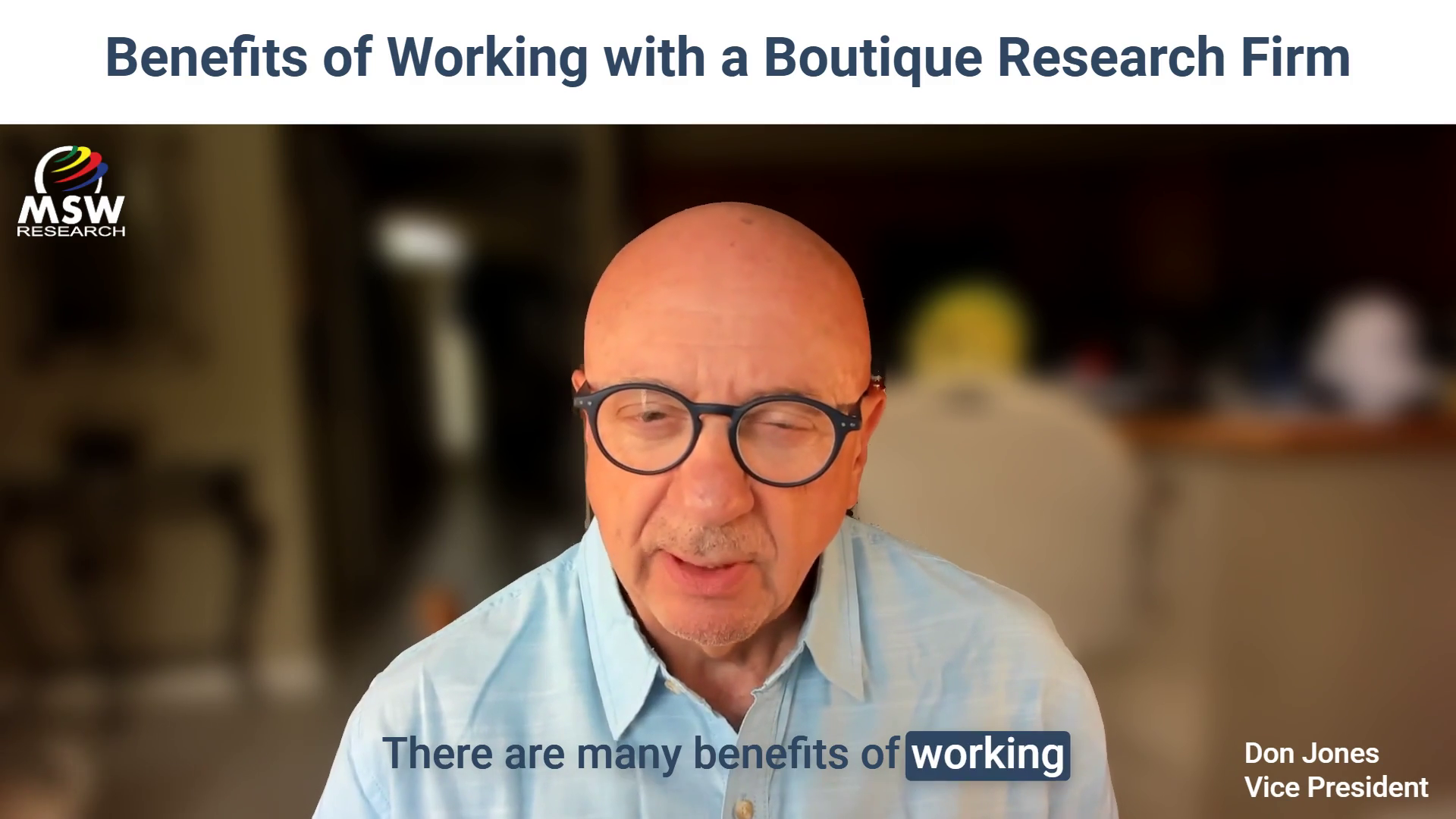 Benefits of Working with a Boutique Research Firm